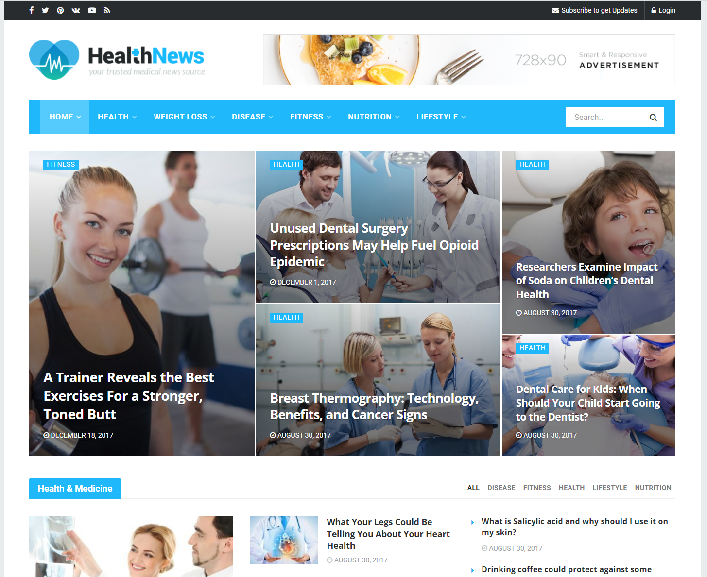 资讯，新闻、杂志，博客类网站的首选主题JNews 4.0.7